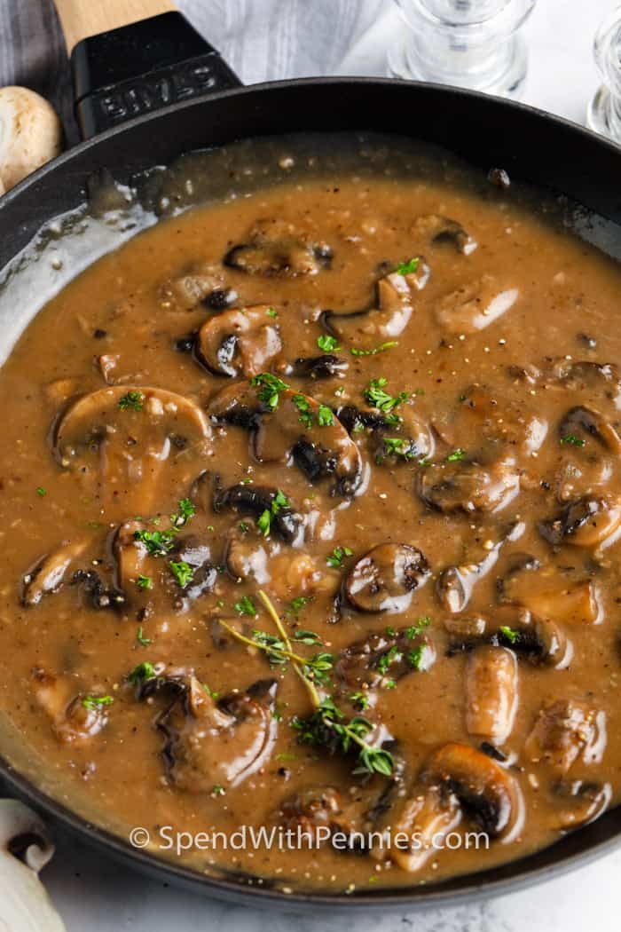 Easy Homemade Mushroom Gravy: Skip the Pan Drippings Fuss